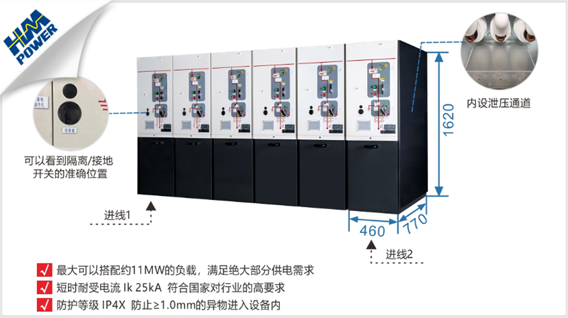 10kv帶保護環網柜